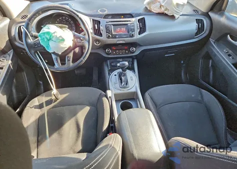 2014 Kia Sportage Ex from USA, damaged, VIN KNDPCCAC6E7591014